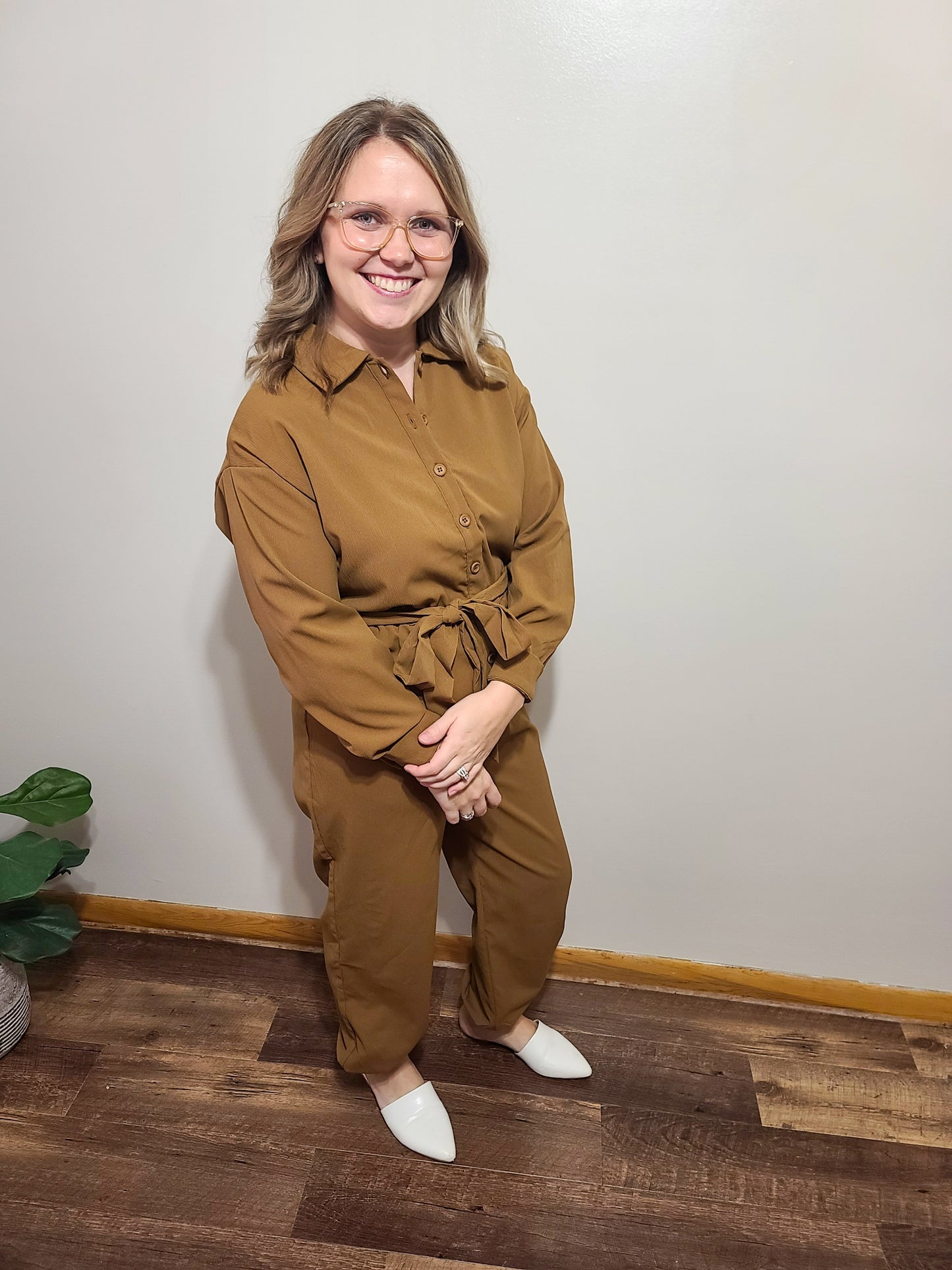 Button Jumpsuit