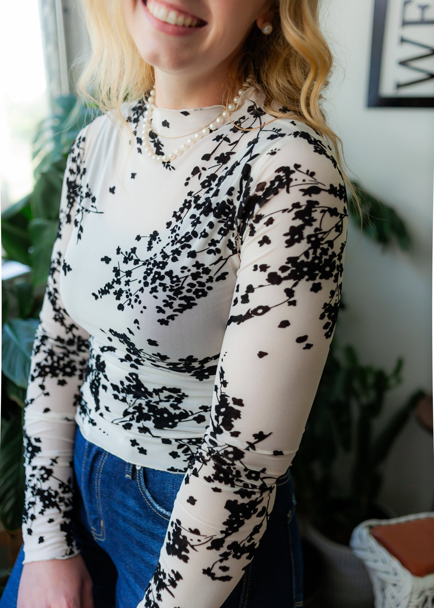 Floral Lace Mesh