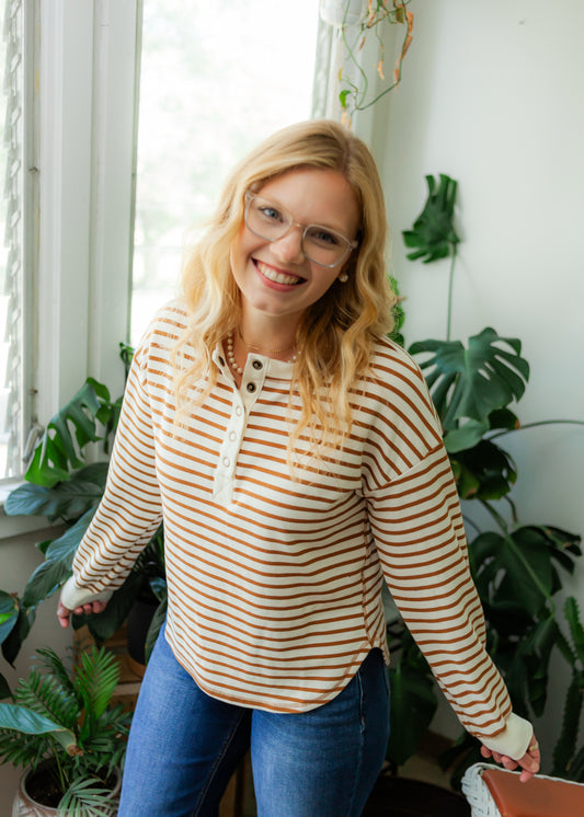 Striped Henley