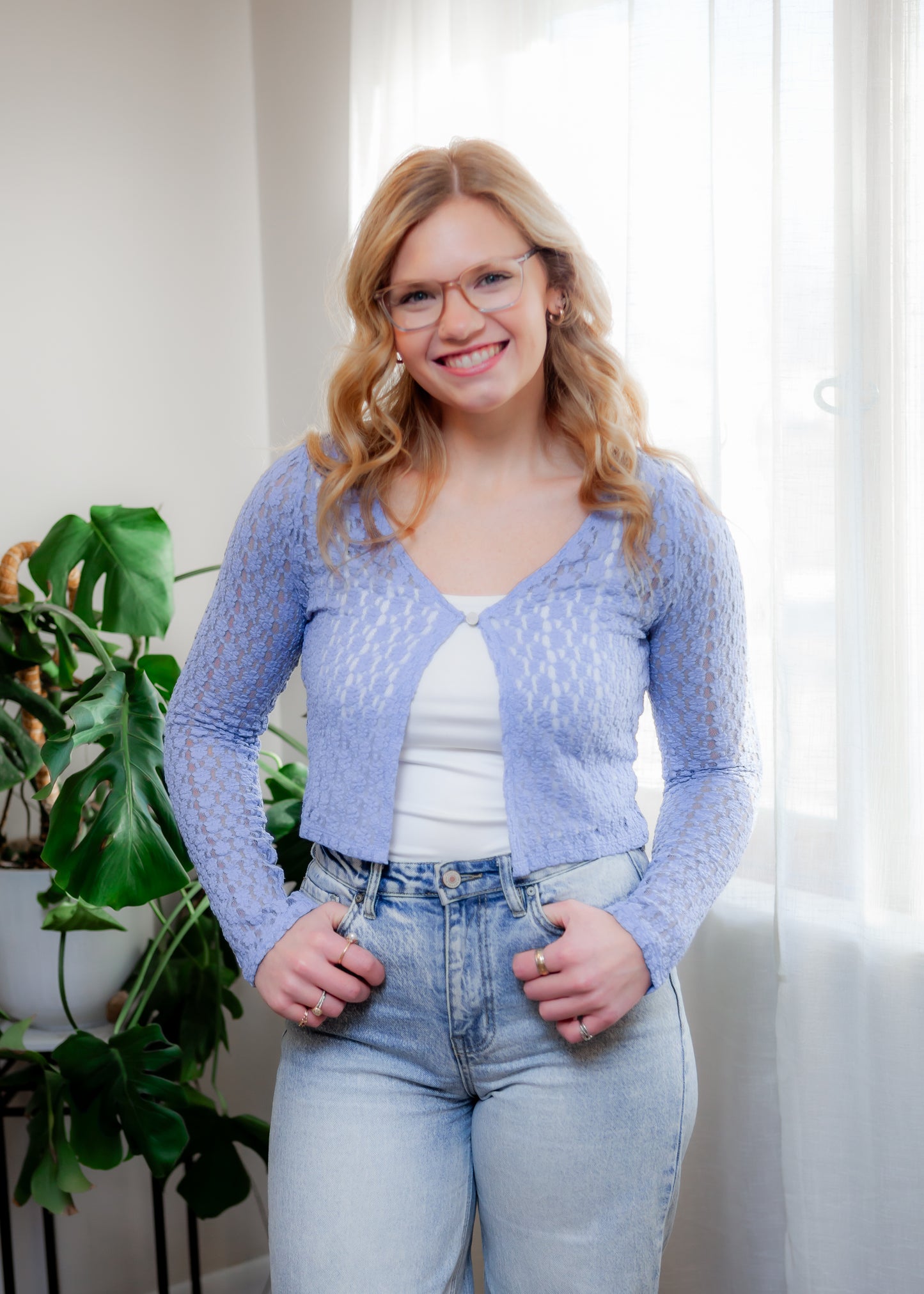 Kenni Indigo Top