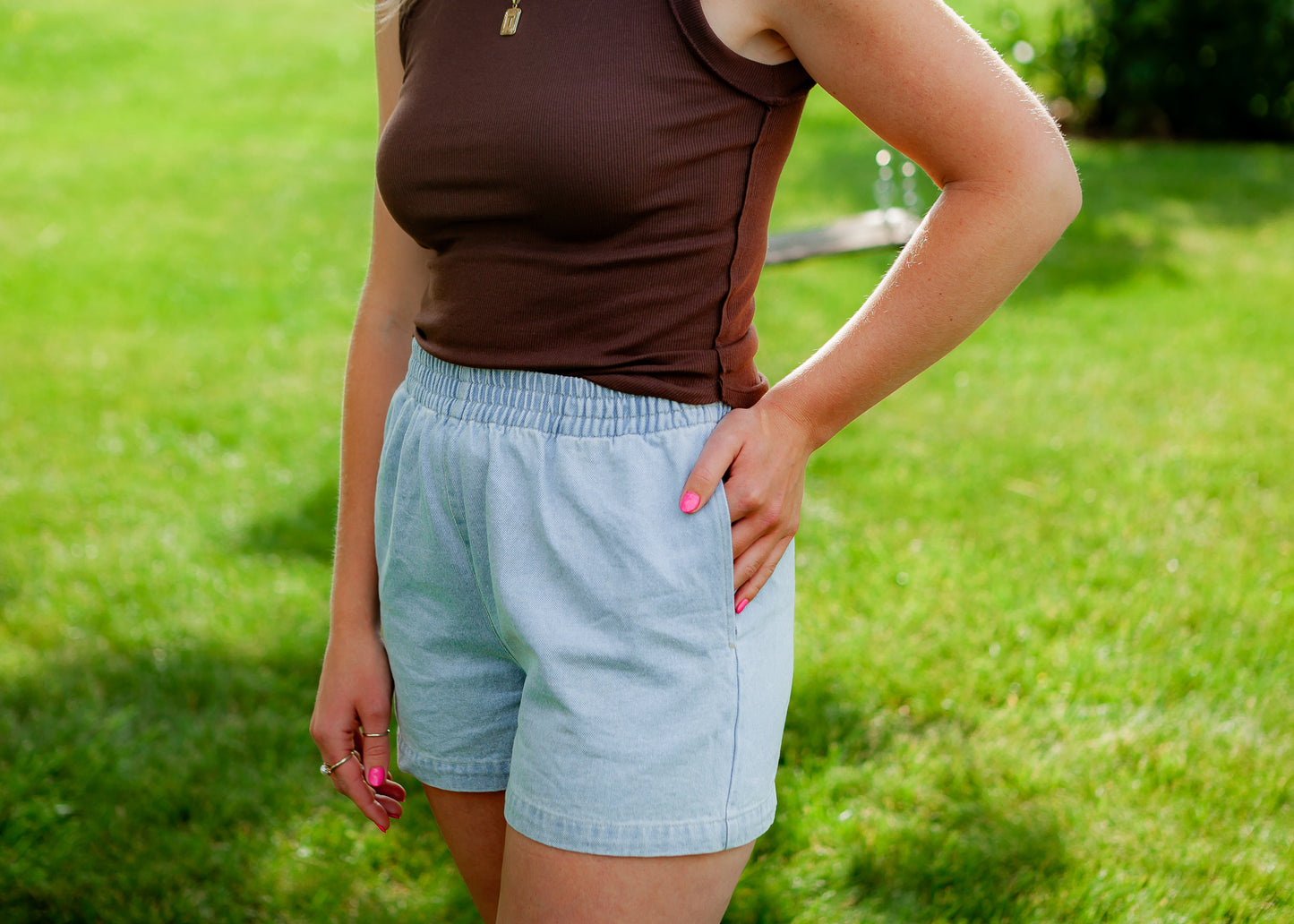 Everyday Denim Shorts