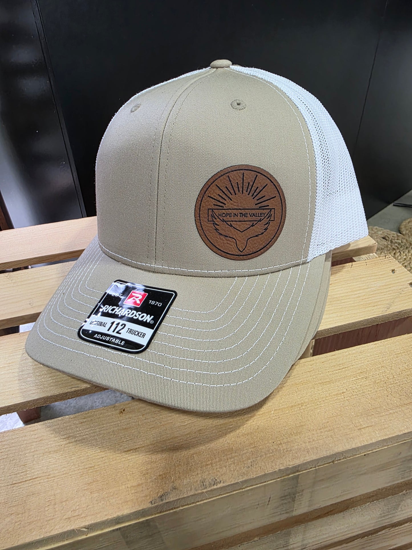 Leather Patch Hat