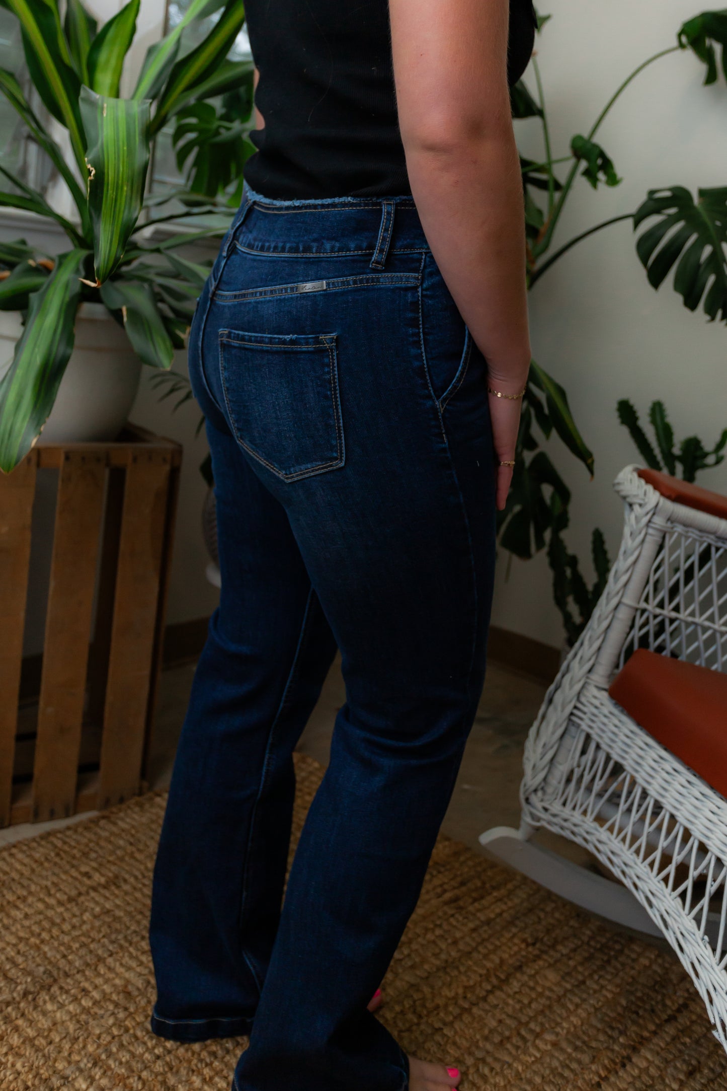 Dark Trouser Jeans