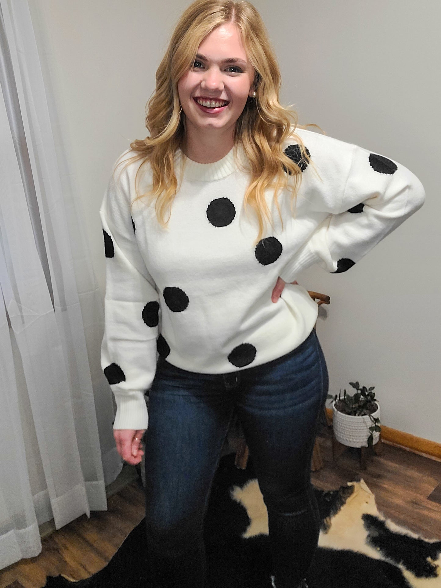 Dotted Sweater