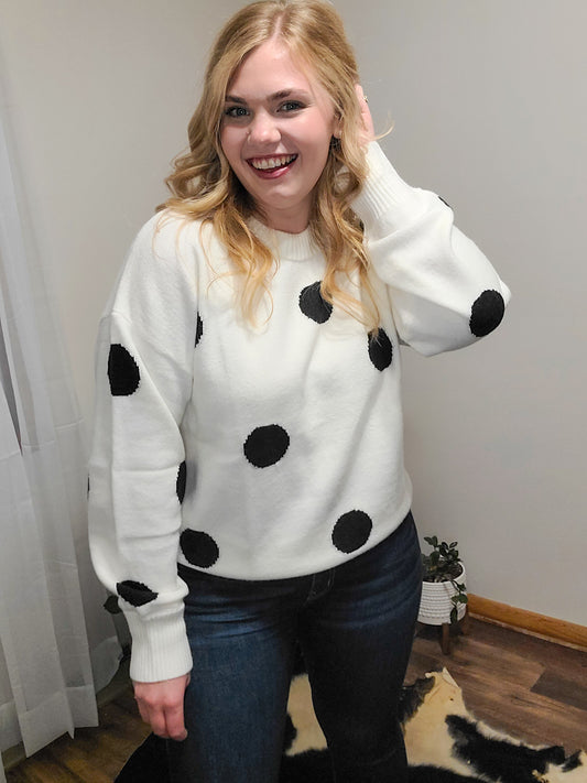 Dotted Sweater