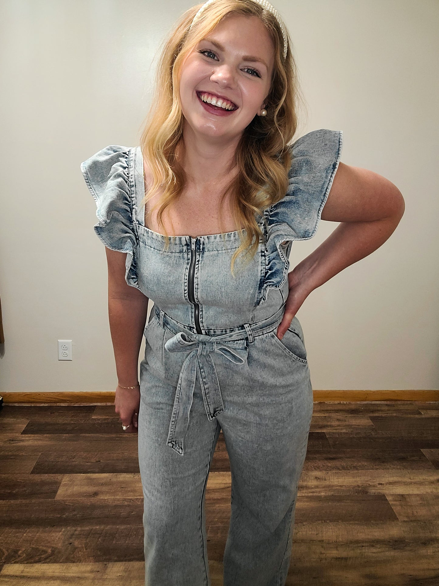 Denim Overalls