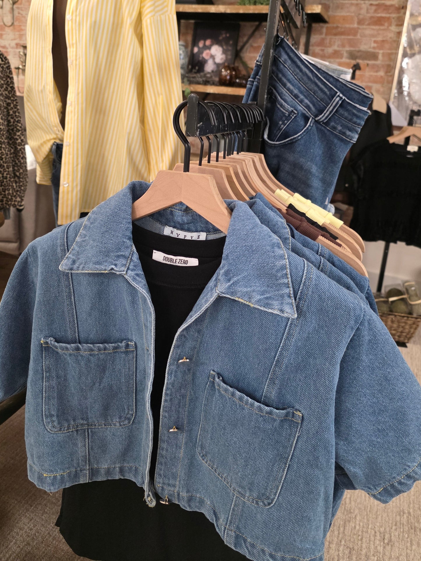 Golden Hour Denim Jacket
