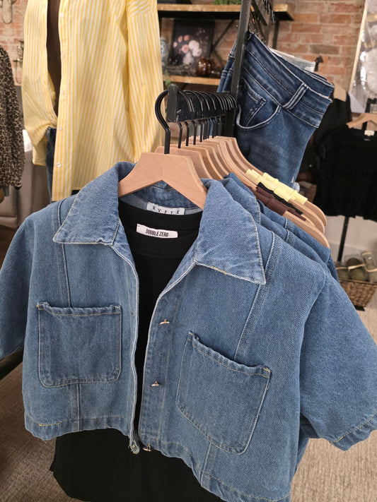 Golden Hour Denim Jacket