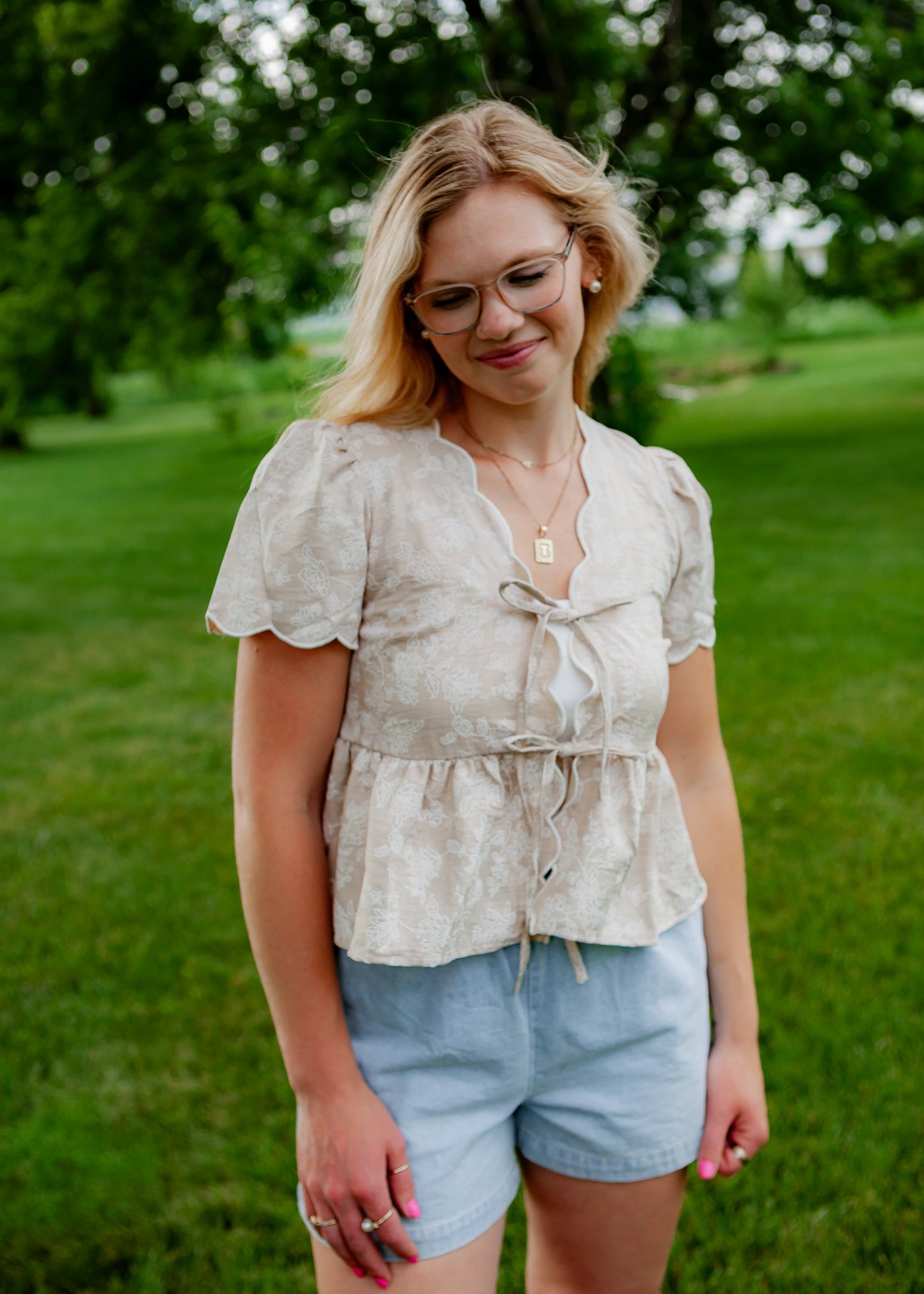 Willow Bloom Peplum