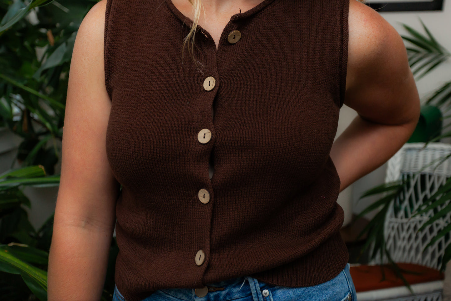 Brown Vest