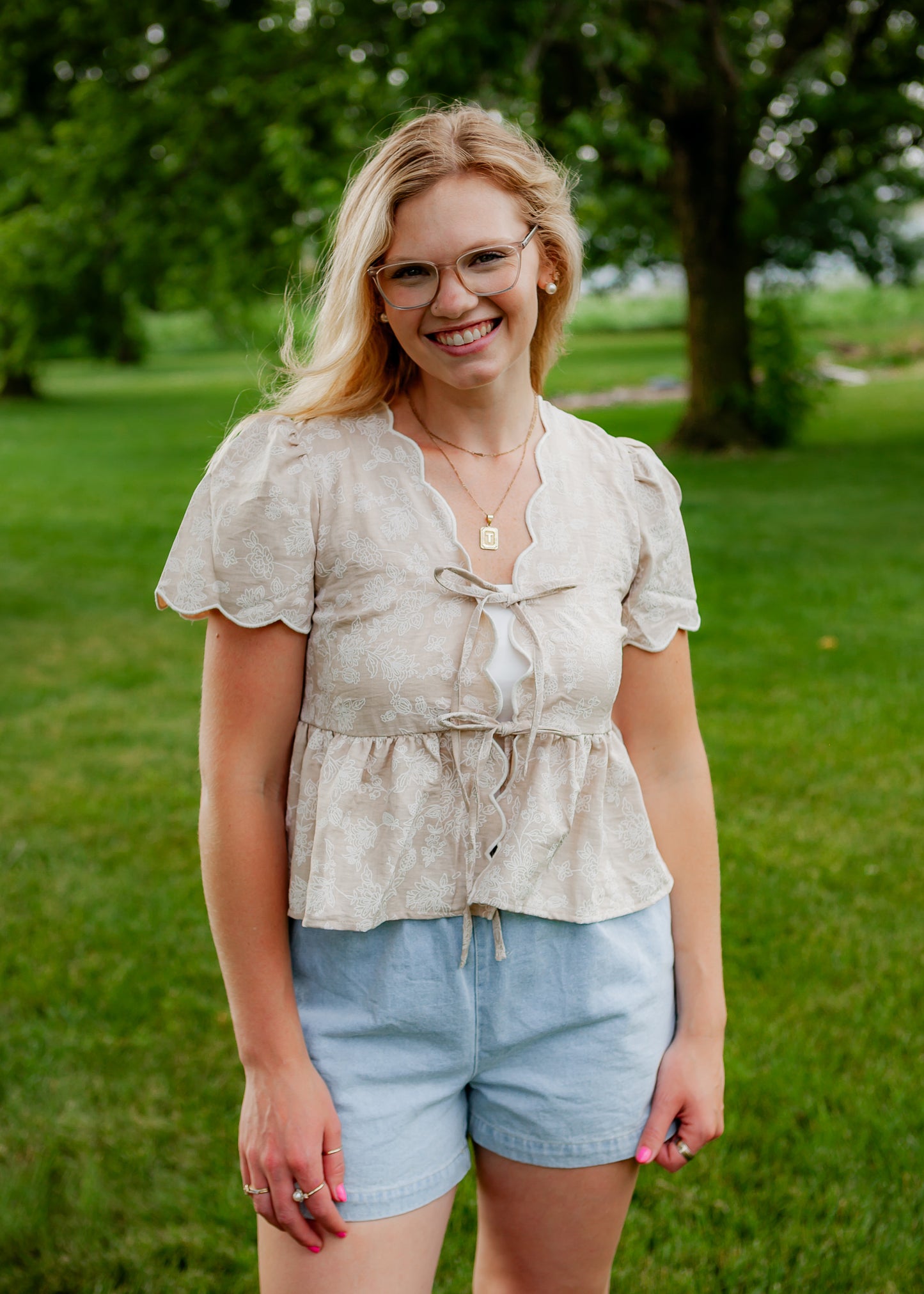 Willow Bloom Peplum