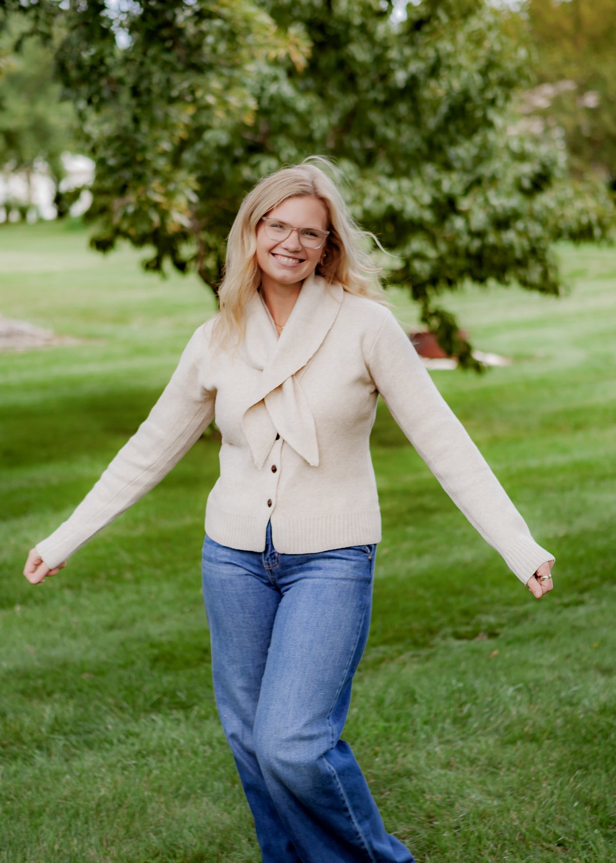 Oatmilk Wrap Sweater