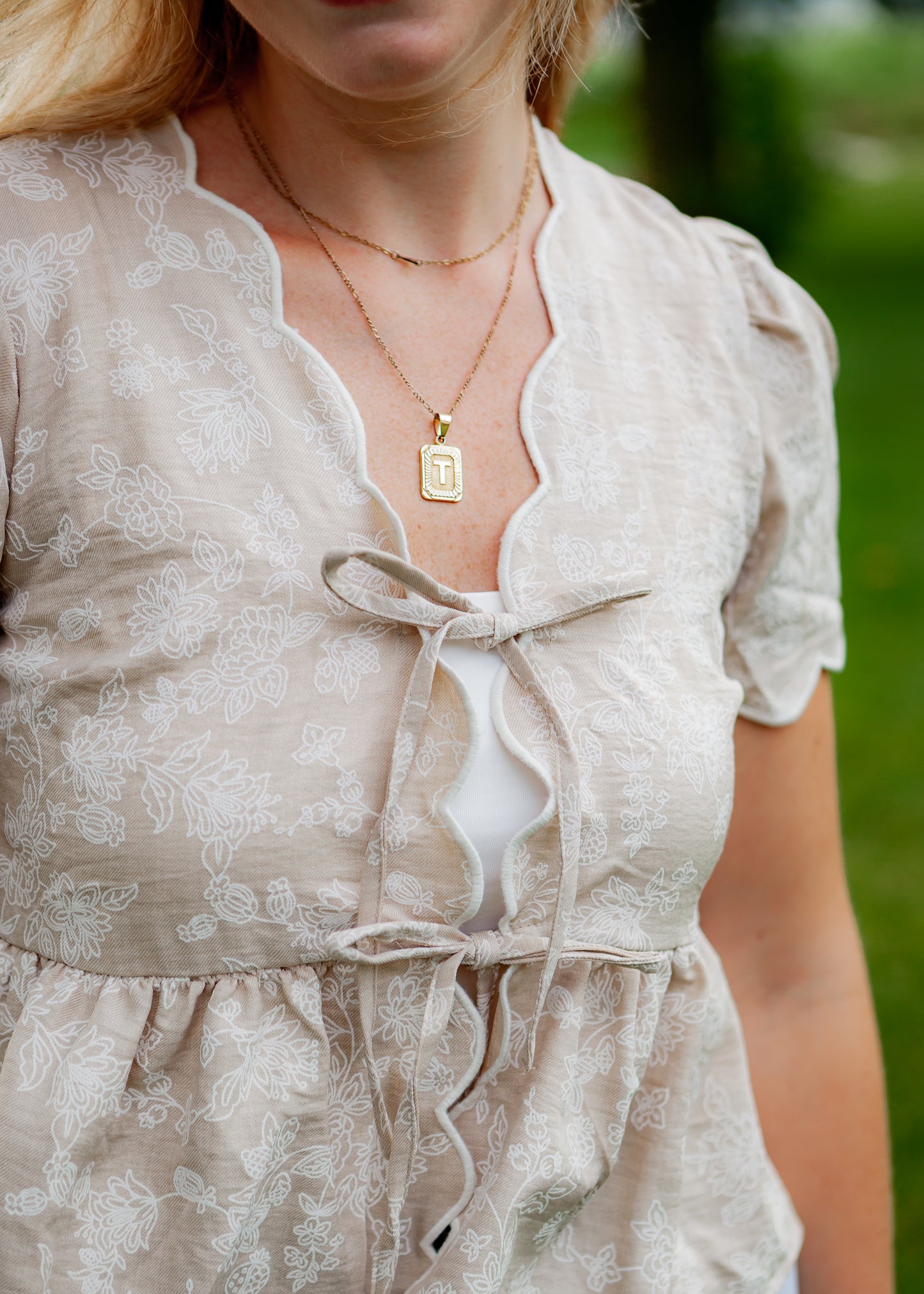 Willow Bloom Peplum