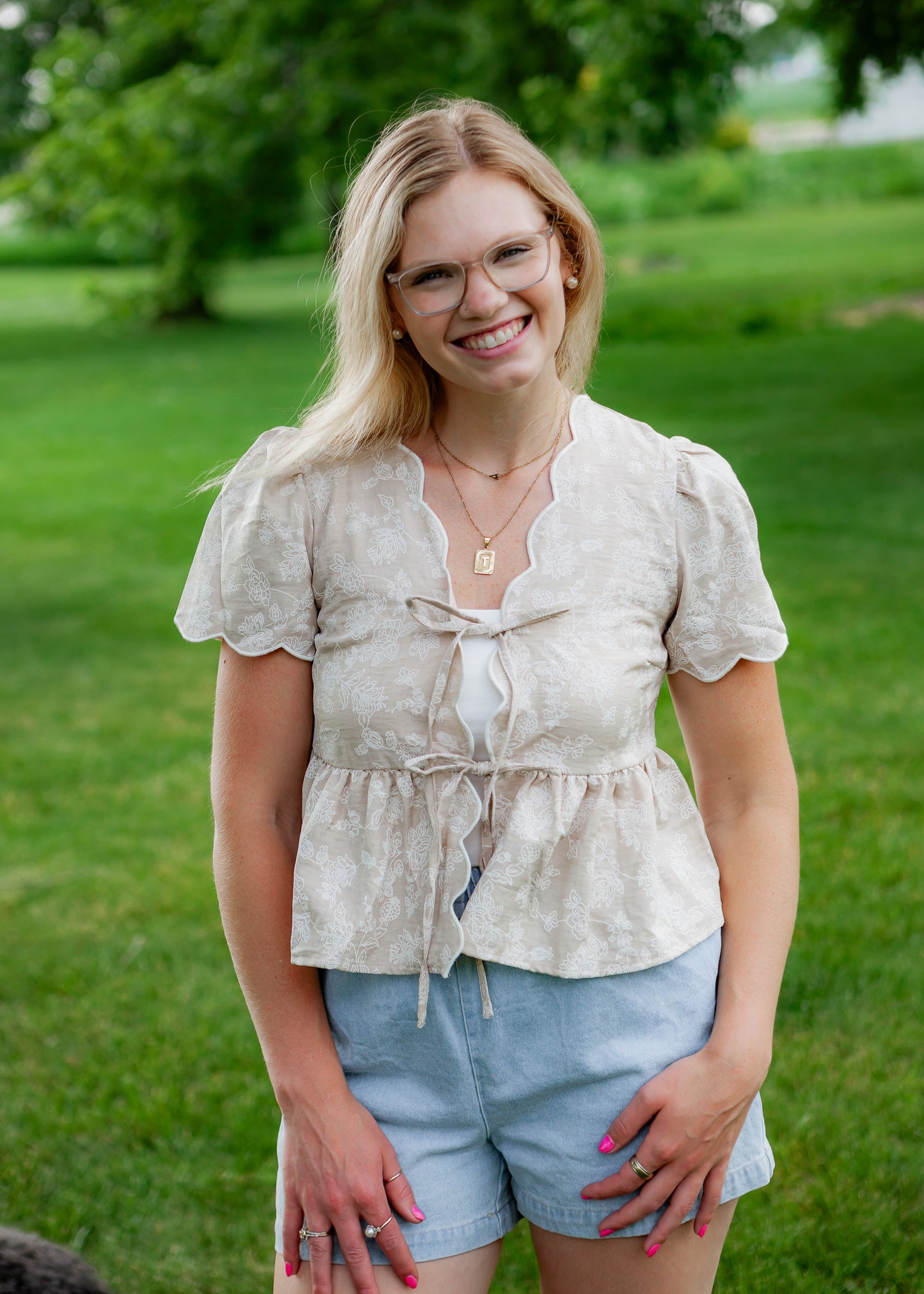 Willow Bloom Peplum