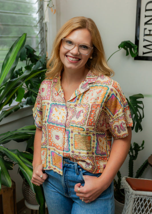 Paisley Blouse