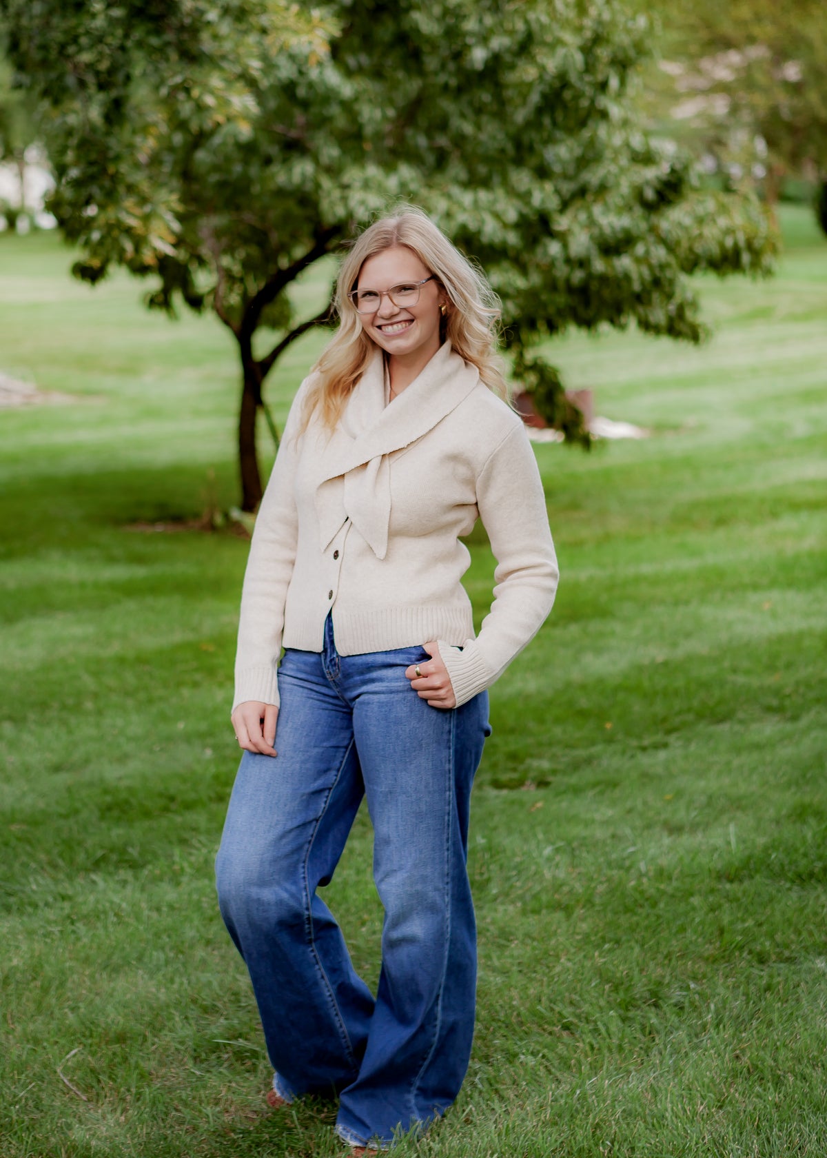 Oatmilk Wrap Sweater