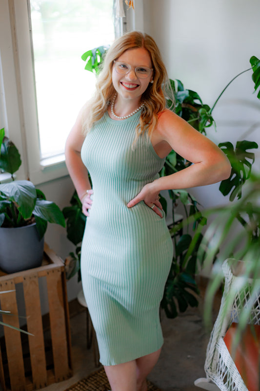 Sage Dress