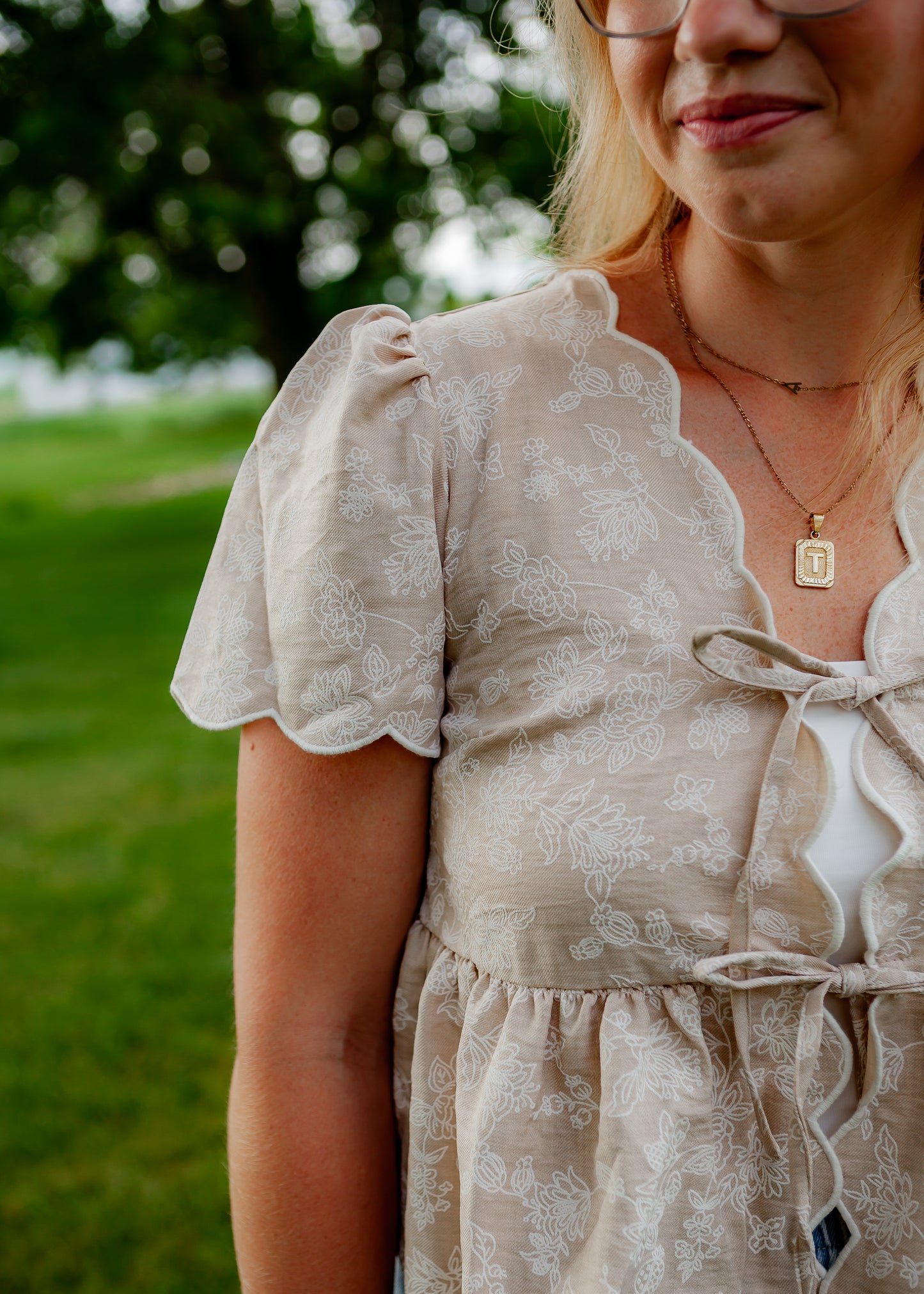 Willow Bloom Peplum