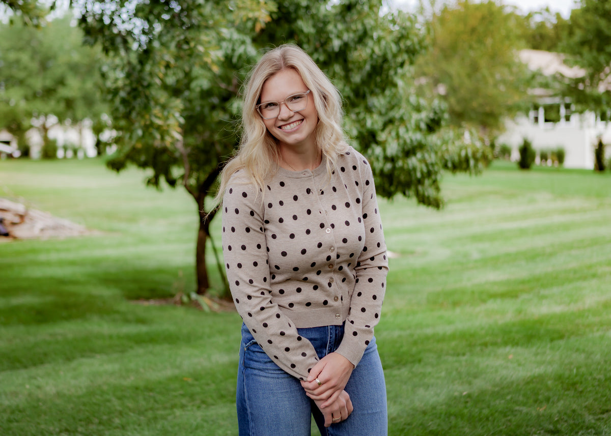 Polka Dot Cardigan